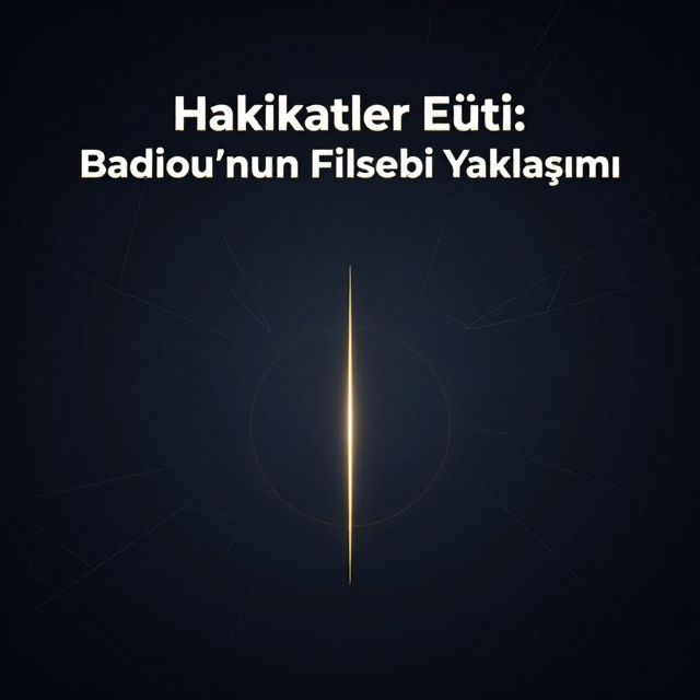 Hakikatler Etiği: Badiou'nun Felsefi Yaklaşımı