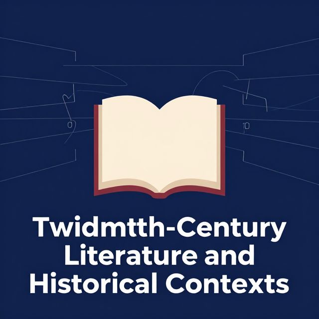 Twentieth-Century Literature and Historical Contexts