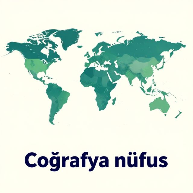 Coğrafya Nüfus: İnsanların Yeryüzündeki İzleri