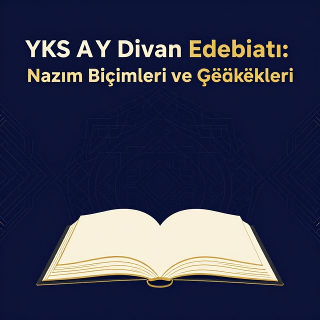 YKS AYT Divan Edebiyatı: Nazım Biçimleri ve Özellikleri