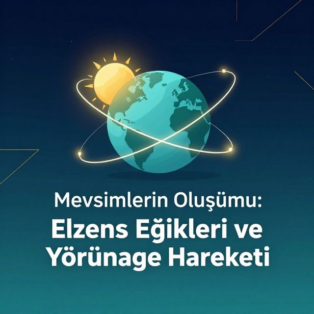 Mevsimlerin Oluşumu: Eksen Eğikliği ve Yörünge Hareketi
