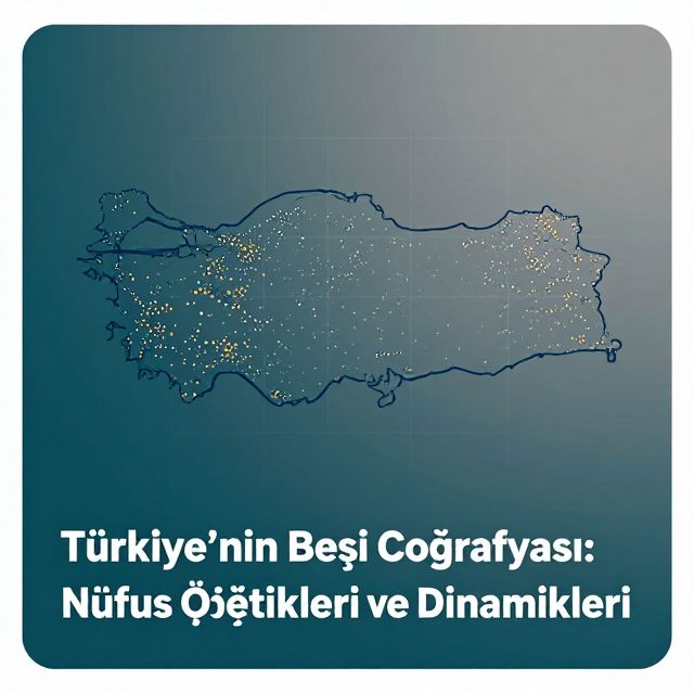 Türkiye'nin Beşeri Coğrafyası: Nüfus Özellikleri ve Dinamikleri
