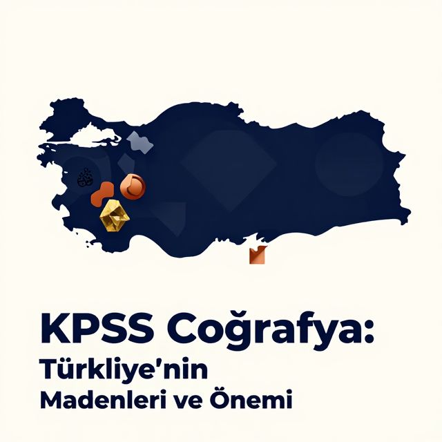 KPSS Coğrafya: Türkiye'nin Madenleri ve Önemi