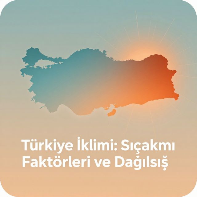 Türkiye İklimi: Sıcaklık Faktörleri ve Dağılışı