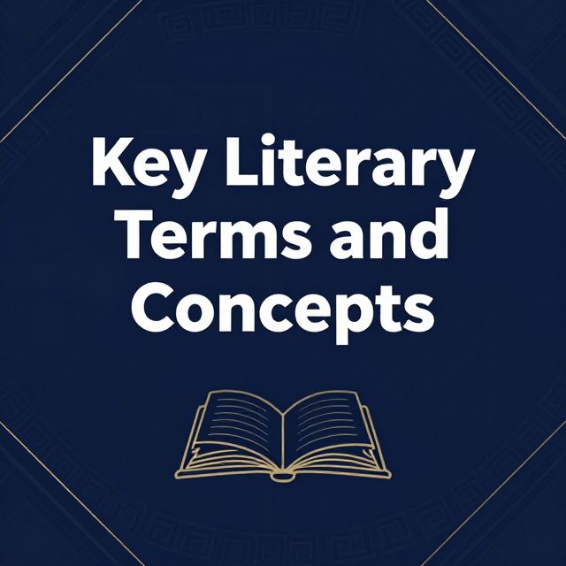 Key Literary Terms and Concepts