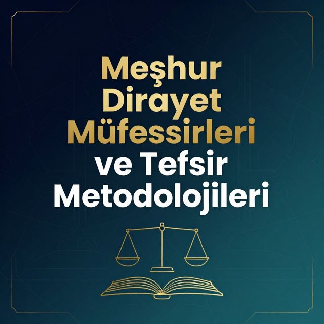 Meşhur Dirayet Müfessirleri ve Tefsir Metodolojileri