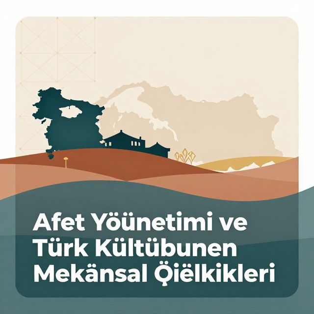 Afet Yönetimi ve Türk Kültürünün Mekânsal Özellikleri