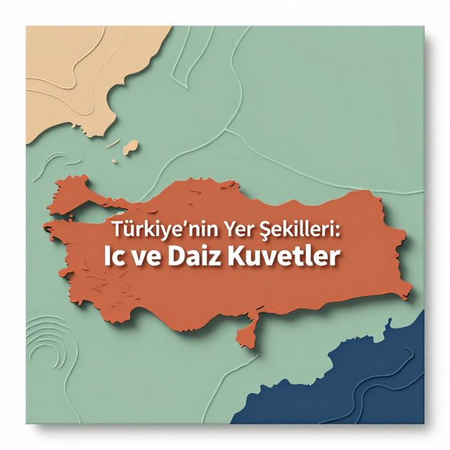 Türkiye'nin Yer Şekilleri: İç ve Dış Kuvvetler