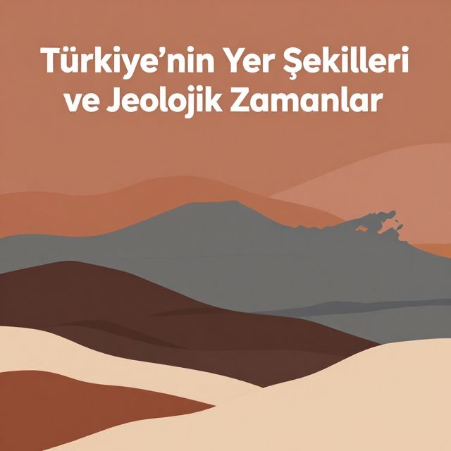 Türkiye'nin Yer Şekilleri ve Jeolojik Zamanlar