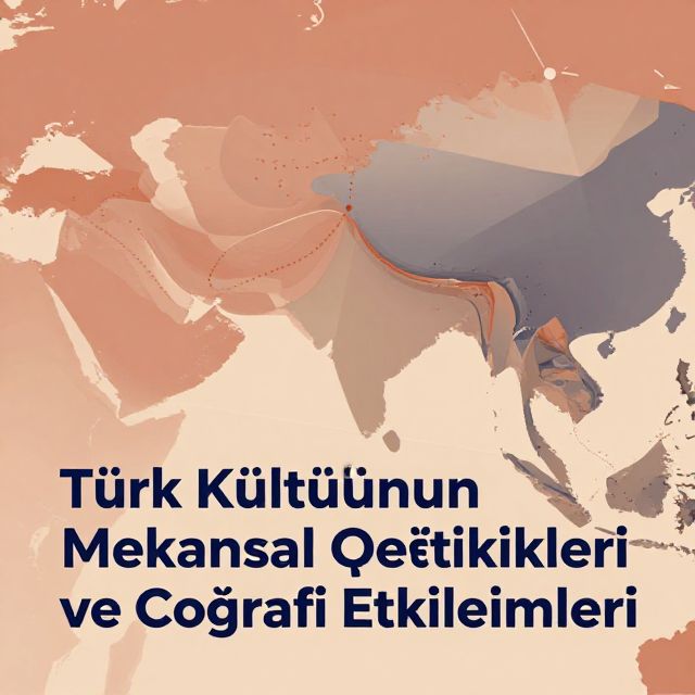 Türk Kültürünün Mekansal Özellikleri ve Coğrafi Etkileşimleri