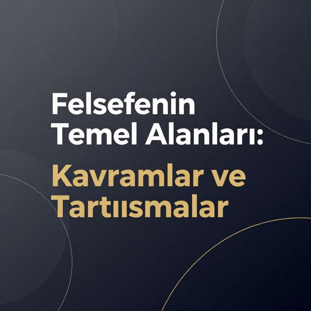 Felsefenin Temel Alanları: Kavramlar ve Tartışmalar