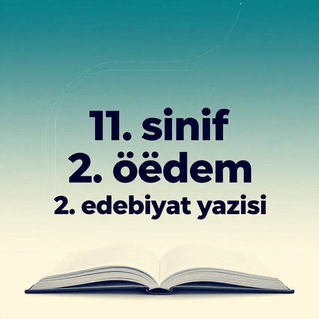 11. Sınıf Edebiyat Yazılı Hazırlığı: Cumhuriyet Dönemi