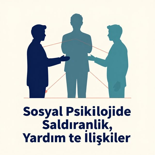 Sosyal Psikolojide Saldırganlık, Yardım ve İlişkiler