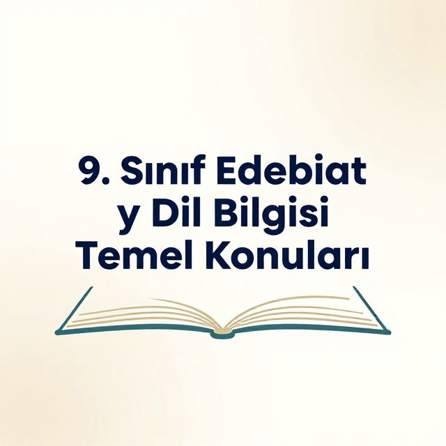 9. Sınıf Edebiyat ve Dil Bilgisi Temel Konuları