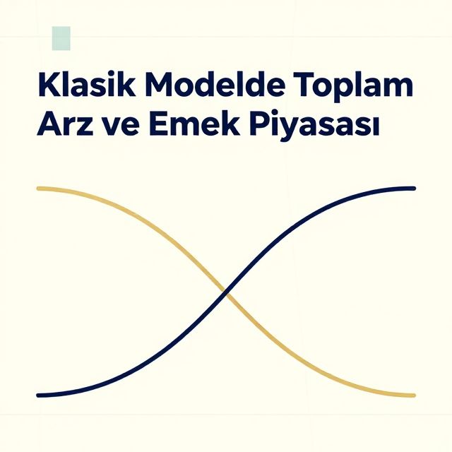 Klasik Modelde Toplam Arz ve Emek Piyasası