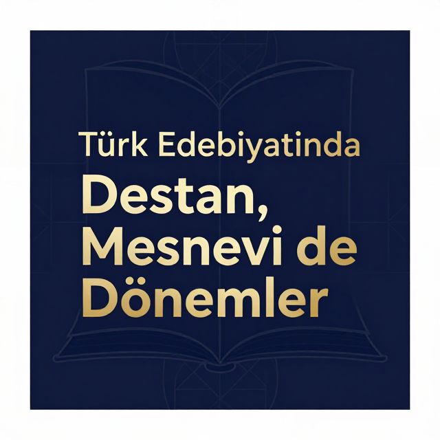 Türk Edebiyatında Destan, Mesnevi ve Dönemler