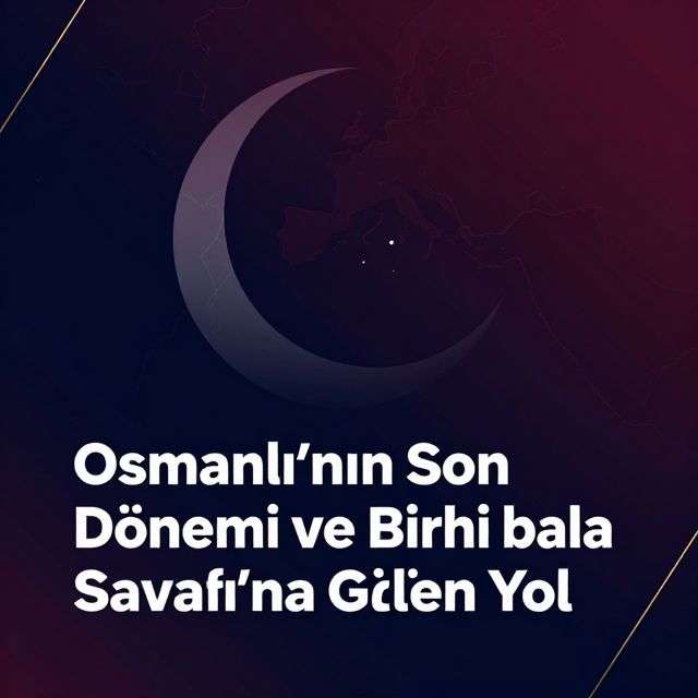 Osmanlı'nın Son Dönemi ve Birinci Dünya Savaşı'na Giden Yol