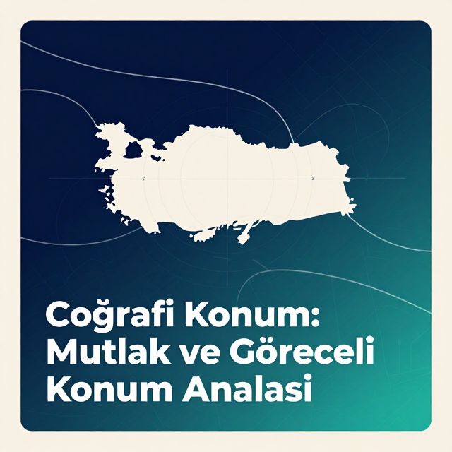 Coğrafi Konum: Mutlak ve Göreceli Konum Analizi