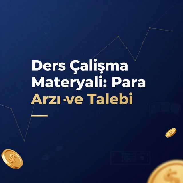 Para Arzı ve Talebi: İşlevler, Sistemler ve Çoğaltan Mekanizması