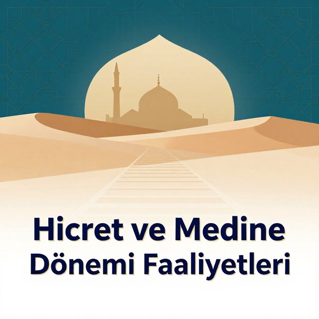 Hicret ve Medine Dönemi Faaliyetleri