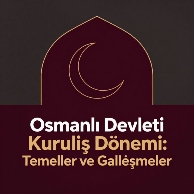 Osmanlı Devleti Kuruluş Dönemi: Temeller ve Gelişmeler