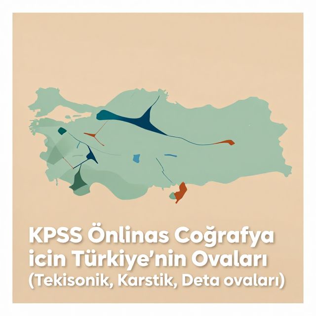 Türkiye'nin Ovaları: Tektonik, Karstik ve Delta Ovaları