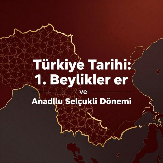 Türkiye Tarihi: 1. Beylikler ve Anadolu Selçuklu Dönemi