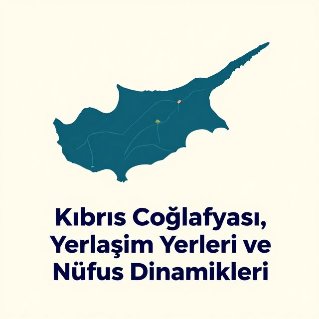 Kıbrıs Coğrafyası, Yerleşim Yerleri ve Nüfus Dinamikleri