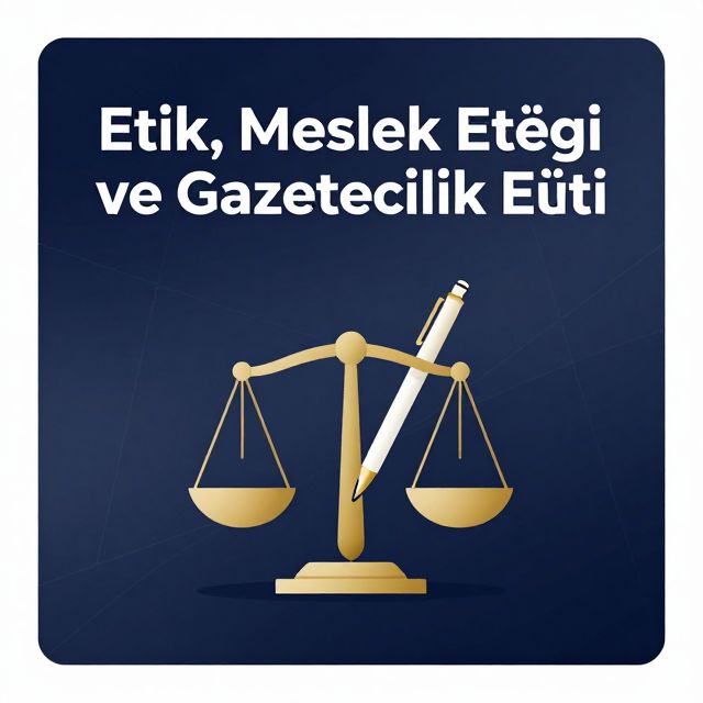 Etik, Meslek Etiği ve Gazetecilik Etiği