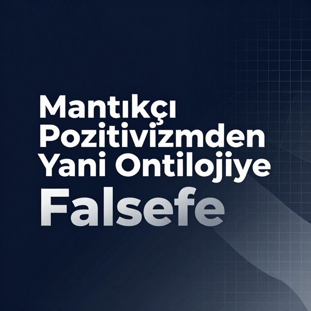 Mantıkçı Pozitivizmden Yeni Ontolojiye Felsefe