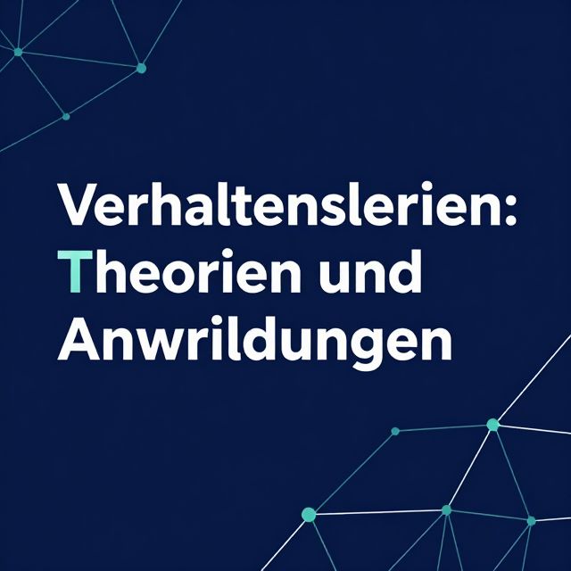 Verhaltenslernen: Theorien und Anwendungen