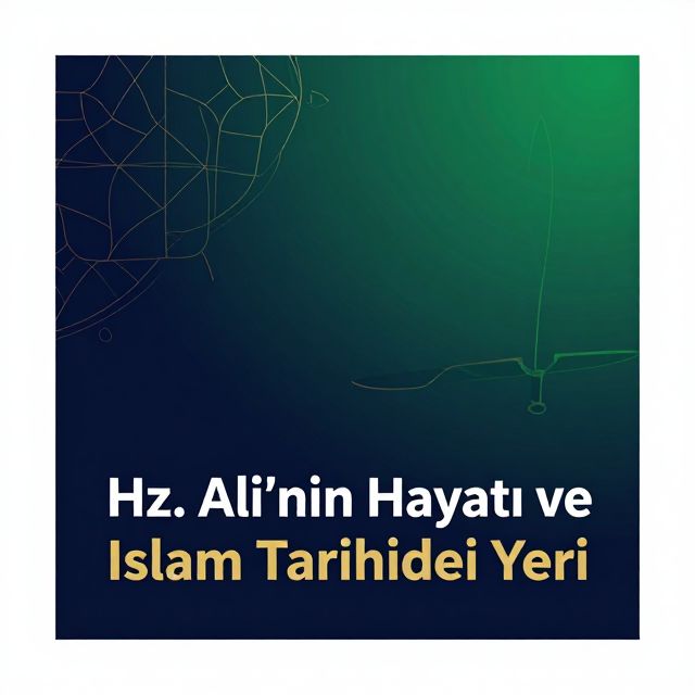 Hz. Ali'nin Hayatı ve İslam Tarihindeki Yeri