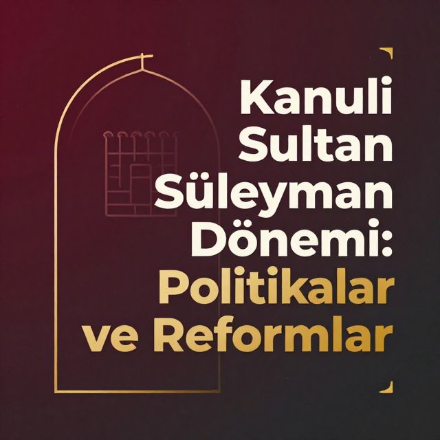 Kanuni Sultan Süleyman Dönemi: Politikalar ve Reformlar