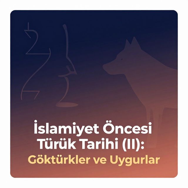 İslamiyet Öncesi Türk Tarihi (II): Göktürkler ve Uygurlar