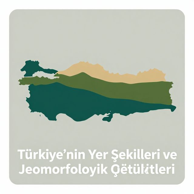 Türkiye'nin Yer Şekilleri ve Jeomorfolojik Özellikleri