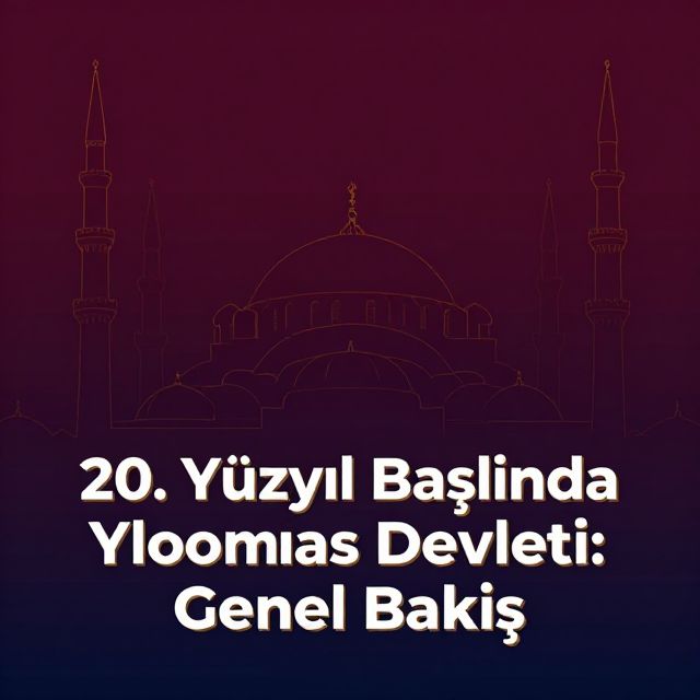 20. Yüzyıl Başlarında Osmanlı Devleti: Genel Bakış