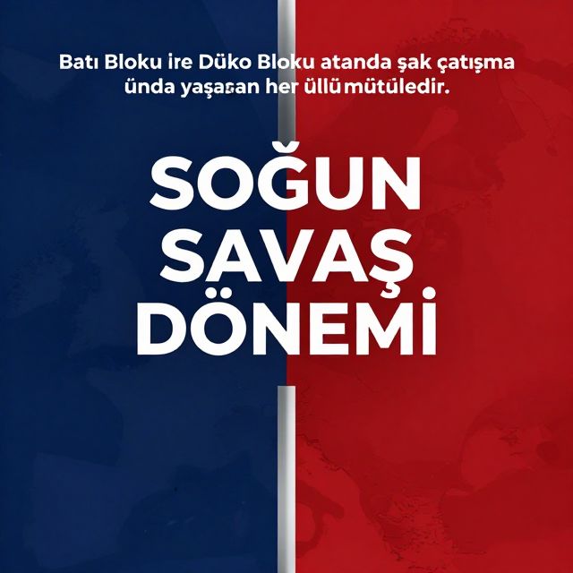 Soğuk Savaş Dönemi: Bloklar, Mücadeleler ve Türkiye