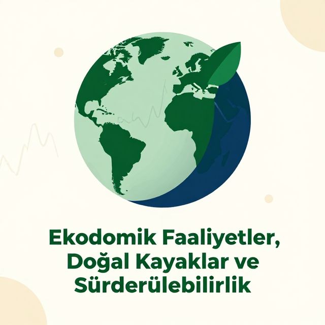 Ekonomik Faaliyetler, Doğal Kaynaklar ve Sürdürülebilirlik