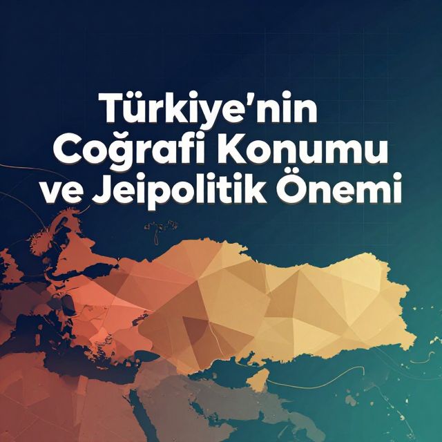 Türkiye'nin Coğrafi Konumu ve Jeopolitik Önemi