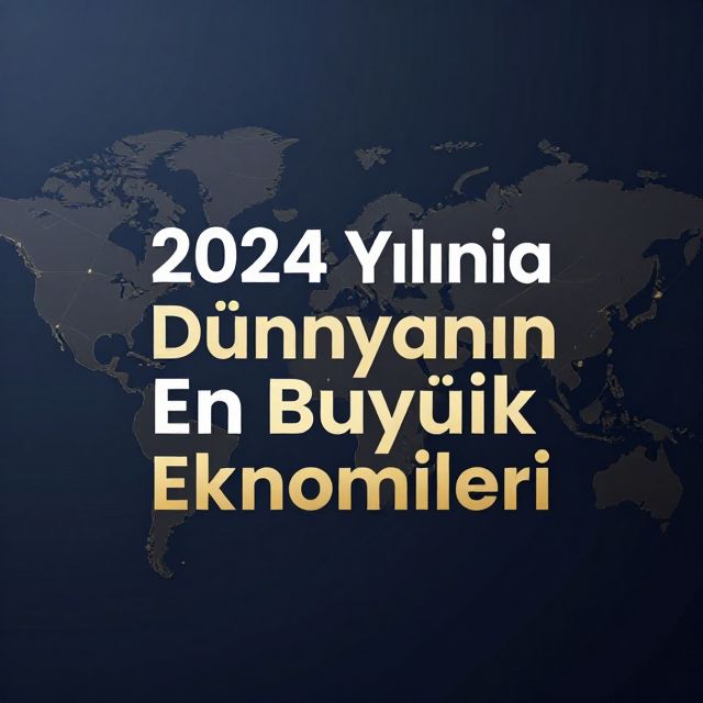 2024 Yılında Dünyanın En Büyük Ekonomileri