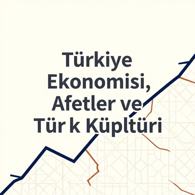 Türkiye Ekonomisi, Afetler ve Türk Kültürü