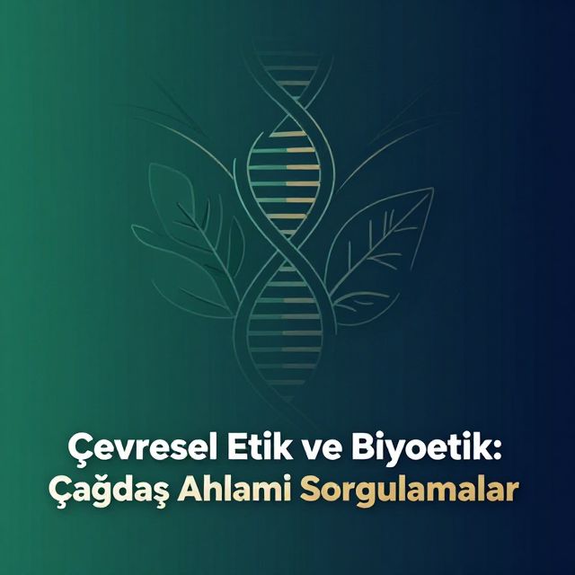 Çevresel Etik ve Biyoetik: Çağdaş Ahlaki Sorgulamalar