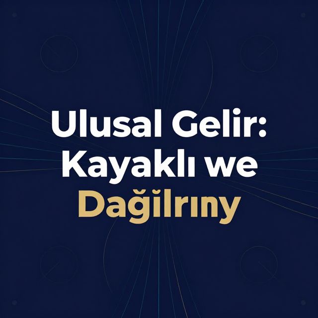 Ulusal Gelir: Kaynakları ve Dağılımı