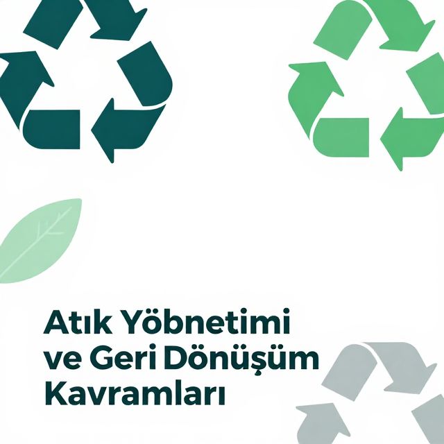Atık Yönetimi ve Geri Dönüşüm Kavramları