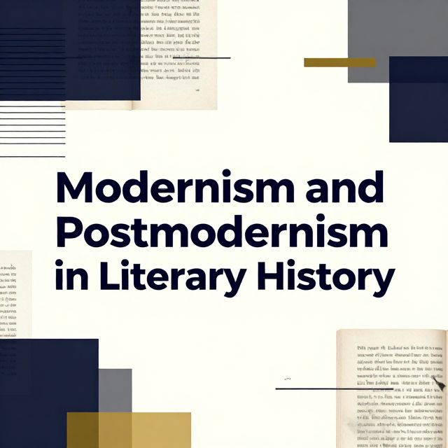 Modernism and Postmodernism in Literary History