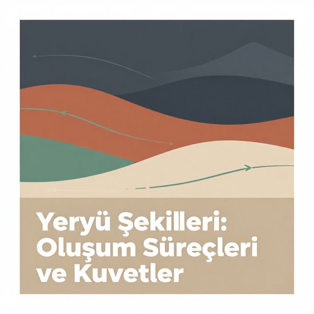 Yeryüzü Şekilleri: Oluşum Süreçleri ve Kuvvetler