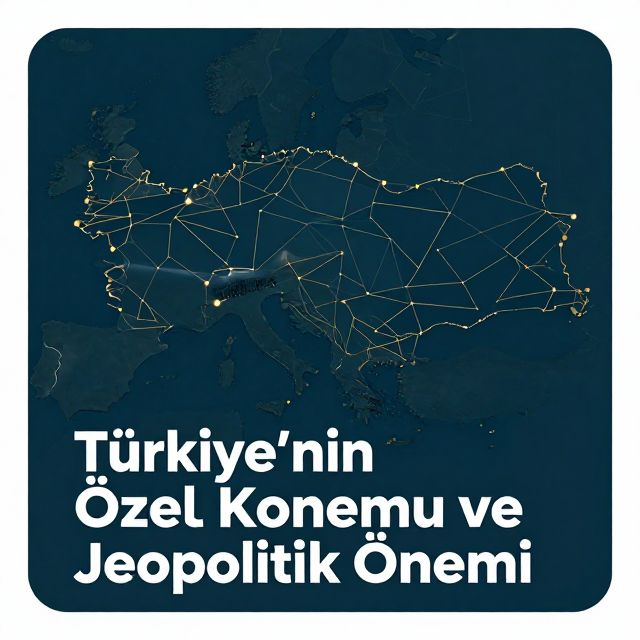 Türkiye'nin Özel Konumu ve Jeopolitik Önemi