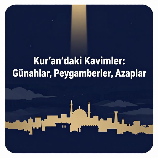 Kur'an'daki Kavimler: Günahlar, Peygamberler, Azaplar