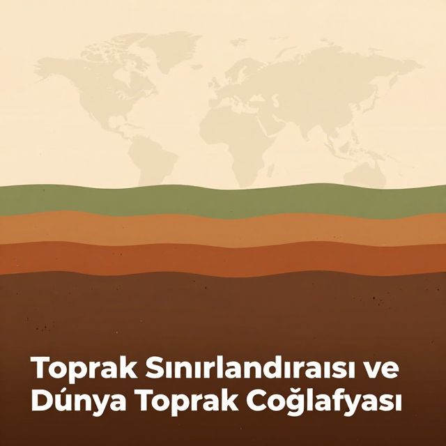 Toprak Sınıflandırması ve Dünya Toprak Coğrafyası
