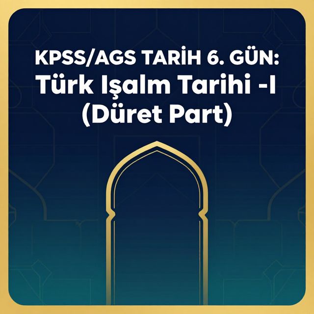 Türk İslam Tarihi -II: Karahanlılar, Gazneliler, Selçuklular